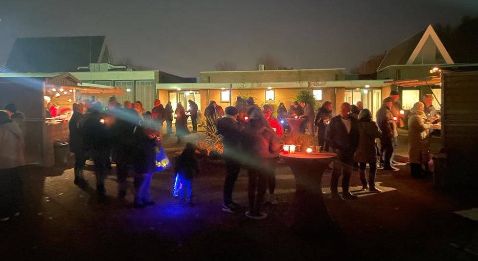 Een warm welkom tijdens Lichtjesavond