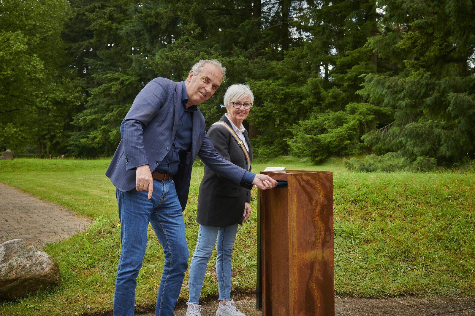Brievenbus voor Brieven aan de hemel op Moscowa